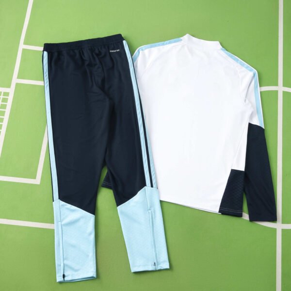 2026 FIFA World Cup Argentina White Half zip training suit set - Imagen 6